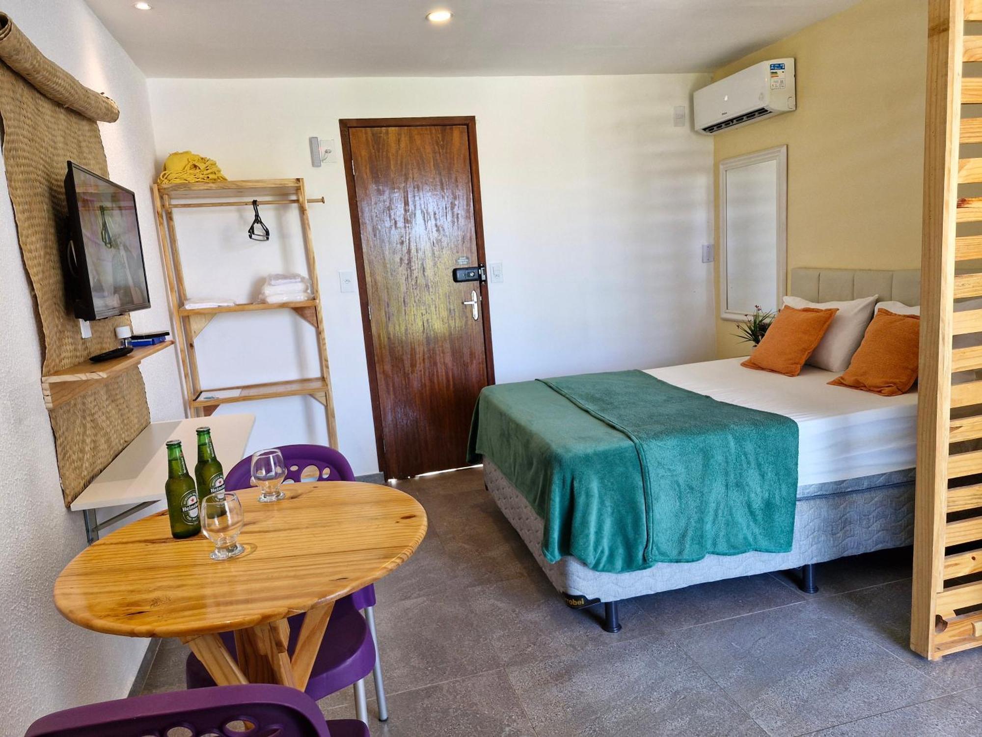 Msflats Paripueira Praia Wifi Ar Cozinha E Varanda Nascente C Rede Exterior photo